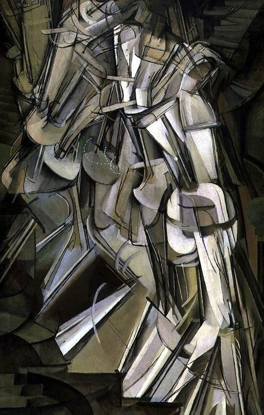 마르셀 뒤샹의 계단을 내려오는 누드 #2